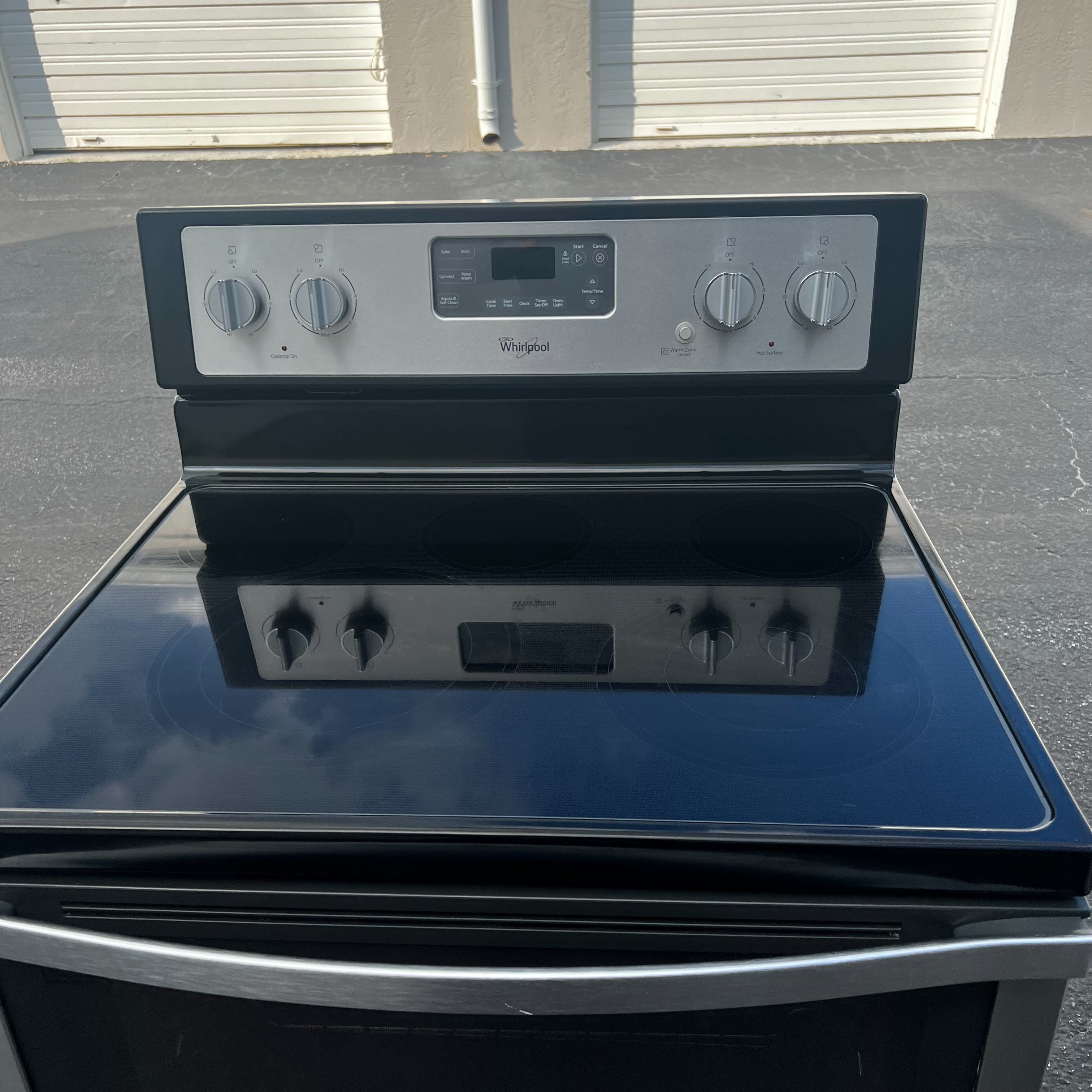 Whirlpool Stainless Steel Electric Stove Whirlpool Stainless Steel Electric Stove